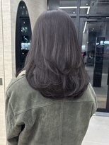 パルス ヨコハマ(PULSE yokohama)&nbsp;横浜髪質改善透明感グレージュミディアムハイレイヤーウルフ