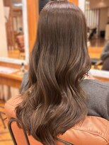 ラブハーツアンドビーヒガシウメダ(luve heart's And Be higashiumeda)&nbsp;ブリーチなしマロンベージュ