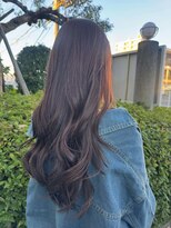 ルアナ バイ アトリエ(Luana by atorie) 透けるピンクブラウンカラー