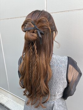 トゥエンティ ファイブ(TWENTY FIVE) ハーフアップ/さき