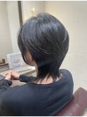 個性を味方につける　色気ショートウルフ