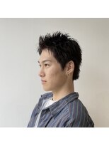 ビューティーリゾート アカヒゲ(Beauty Resort AKAHIGE) 新札幌ベリーショートスパイキーブラウンカラーピンパーマ