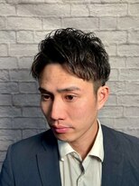 グレイスフルバーバー 新宿パークタワー店&nbsp;新宿メンズ人気No.1 ビジネスショートパーマ