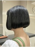 ボブヘアリップライン内巻きボブ