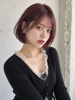 ヒペリカム(hypericum)&nbsp;和歌山／カシスカラーのコンパクトボブ