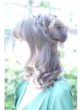 エアリー ヘアーデザイン(airly hair design) お団子編み込み