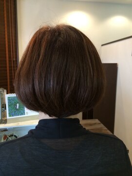 ヘアーデザイン ヴァローレ 南越谷 新越谷(Hair design Valore) ハリコシがなくなってきた方にもボブ！60代・50代