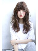 【Blanc】大人かわいいグレージュロング