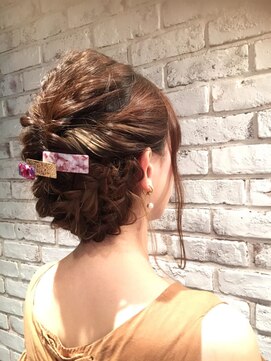 ナンバー デセオ 吉祥寺(N° deseo) 【Deseo】大人かわいい　編み込みアレンジ