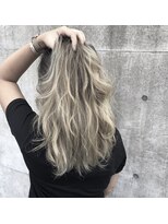 アンルーク ヘア(+1 unluke hair)&nbsp;[+1unluke]street×gradation×white grage