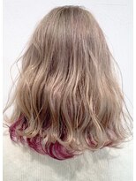 レクタ(recta)&nbsp;【美容室　京都　伏見　ｒｅｃｔａ】ハイトーンインナーカラー