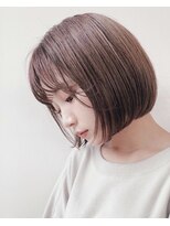 ベル 表参道店(Belle)&nbsp;丸顔さんにおすすめ！横顔のキレイに見える小顔ボブ《表参道》