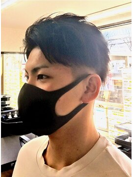 サルヴェ 爽やか!ツーブロックかき上げスタイル