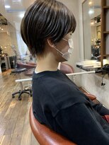 ヘアーアンドメイク シーク 八王子(HAIR&MAKE SeeK) ショートヘア 暗髪ショート