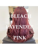 リベルテ 岡崎店(Liberte) 1ブリーチ、ラベンダーピンク