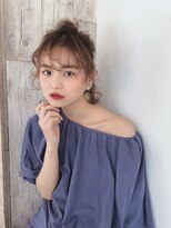 ヘアメイク フレンシア(hair make flencia)&nbsp;編み込みハーフアップ