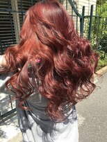 プルメリアドット(Plumeria.)&nbsp;RED × long