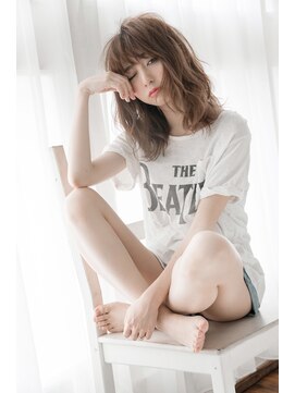 エスドットブルーム(S.BROOM) 【S.BROOM　なんば】ナチュラルセミディースタイル