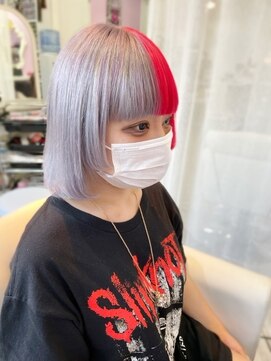 メルシー(Merci) 《Merci》シルバー＋カラーバターレッド