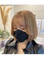 リシャール(R’E CHALE) ダイアモンドブリーチ×ヌーディーベージュ