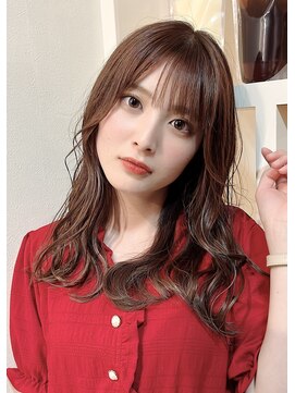 シオ ヘアー デザイン(Sio. hair design) ゆるふわセミロング