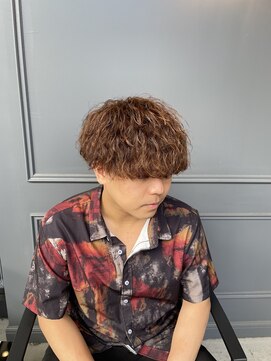 メンズ ラピス 横浜店(Men’sLapis) マッシュ波巻きパーマ