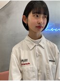 切りっぱなし×オリーブアッシュ