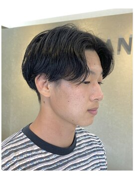 エルモ(ELMO.) 爽やか女子 ウケウェットスタイリング センターパートスタイル