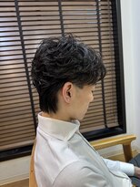 【aRietta岩渕】韓国風/オールバック/毛流れパーマ