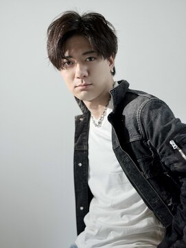 ハーバーズ バイ エムスラッシュ 鎌倉由比ヶ浜(Harbors by M.SLASH) かきあげバング/マッシュパーマ/オリーブアッシュ/鎌倉