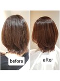 髪質改善/ 縮毛矯正/ストレート/ナチュラル/カラーエステ
