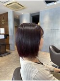 切りっぱなしボブ