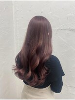 プライズ 表参道原宿店(prize)&nbsp;ピンクブラウンラベンダーピンク暖色系原宿表参道