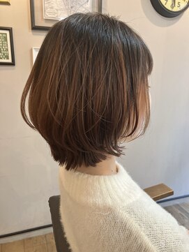 ロータス ヘアデザイン(LOTUS hair design.) 大人ショートボブ