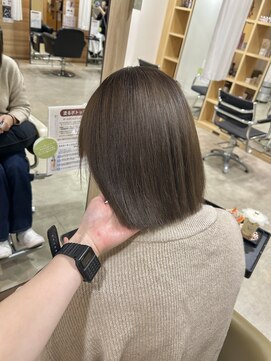 ソワン ドゥ ブレス フラン 東花園店(soin de brace Fran) ケラチントリートメント　髪質改善　ツヤ髪　暗髪