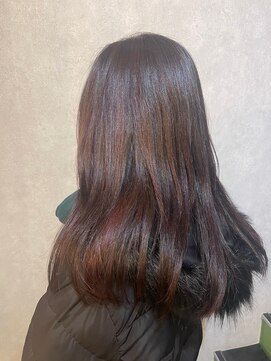 ウィスプ 赤羽店(wisp) 大人の女性のかっこよさが漏れるレイヤーカット×カラー#1