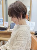大人可愛いマッシュショートボブウルフカット◎30代40代50代60代