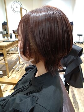 シエル エマージュ 松戸(CIEL Emerge) マッシュウルフXイヤリングカラー