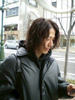 ブルーバイダウ(blue by dow)の写真/【7月1日 NEW OPEN★上田駅から徒歩圏】骨格×髪質に合わせた”似あわせパーマ”で俺スタイルをご提案！