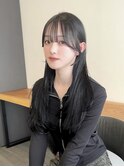 小顔可愛いレイヤーカット×アッシュカラー10代20代30代