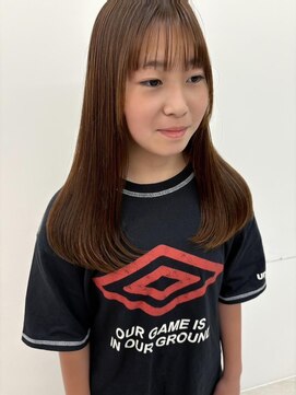 コンティロミー(CONTI ROMMY.) ツヤ髪☆髪質改善☆ロングシースルーバング縮毛矯正ストレート☆