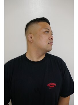 ルックグッドストア タカラヅカ(LOOK GOOD STORE TAKARAZUKA) メンズカットスキンフェードバズブルーブラック0809