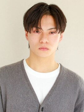 ヘアサロン ガリカ 表参道(hair salon Gallica) メンズカット/黒髪短髪ツーブロックセンターパート