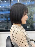 【ミニボブ】ナチュラルボブ/ストレートボブ/ショートボブ