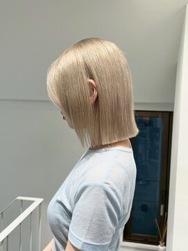 ラック 表参道(LUCK) ベージュ/ケアブリーチ/ブリーチ/表参道/原宿