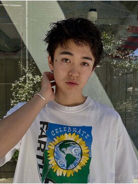 ヒュージ 三軒茶屋(huge) スパイキーショート/ニュアンスパーマ/メンズカット/メンズ