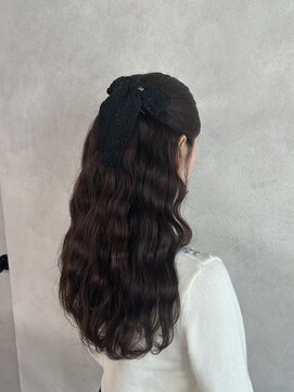 ノアル 大宮店(NOAHL) ヘアセット／ハーフツイン／お呼ばれ/結婚式