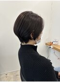 丸みショートスタイル