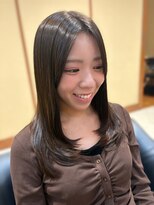 ユウヘアー 本山店(U Hair)&nbsp;オリーブグレージュ×ローレイヤー