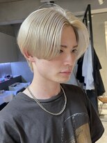 エリマ 調布(elima)&nbsp;調布ダブルカラーセンターパートミルクティーベージュカラー